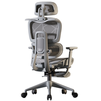 Chaises de bureau ergonomiques - Confortables pour une utilisation prolongée, hauteur réglable, base en acier, imperméables, pour usage professionnel