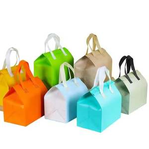 Sac isotherme jetable en non-tissé avec feuille d'aluminium pour la restauration rapide, les boissons et les plats à emporter – Vente en gros - Product Image 3