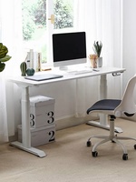 Bureau intelligent moderne électrique en fer, réglable en hauteur (65-130 cm), capacité de charge 120 kg, fabriqué en Chine, vente en gros, haute qualité