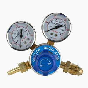 Régulateur d'oxygène tout en cuivre G5/8 à filetage externe pour le commerce extérieur, avec manomètre d'oxygène, manomètre d'acétylène, manomètre de propane et manomètre de carbone - Product Image 3