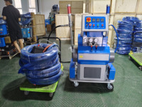 Máquina de Pulverización de Espuma de Última Generación 220V/380V 9.5kW con Control PLC, Aislamiento de Espuma Superior Resistente al Desgaste