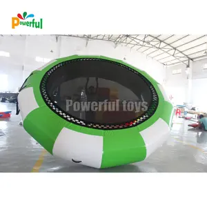 inflatable water park playing funny equipment floating walk way trampoline water wheel for kids
