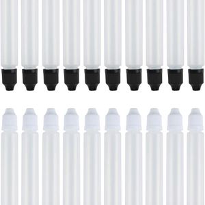 PE Plastic <b>Dropper</b> <b>Bottle</b> with Long Inner Plug Screw Cap for Essential Oil & Hair Growth Liquid 5ml-20ml - Product Image 3