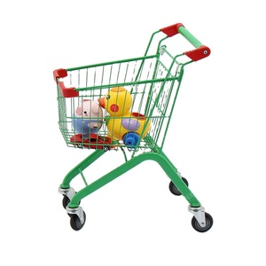 <span class=keywords><strong>Carrello</strong></span> spesa pieghevole in acciaio <span class=keywords><strong>per</strong></span> <span class=keywords><strong>bambini</strong></span>, giallo e colorato, con ruote in PU da 4 pollici, protezione anticorrosione, personalizzabile, mini trolley - Product Image 4