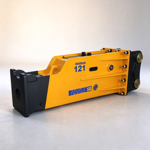 Marteau brise-roche hydraulique de type boîte SB121 avec moteur pour excavatrices de 28 à 35 tonnes, livraison directe d'usine, garantie 1 an - Product Image 1