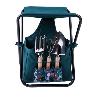 OEM Gardening Multi-functional Oxford Cloth Apron Waterproof Inner Layer Foldable Large Capacity <b>Garden</b> <b>Storage</b> Bag Shovel <b>Tool</b> - Product Image 3