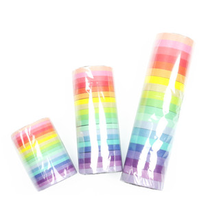 Pure Color Masking <b>Tape</b> 3 5 7.5mm Narrow Strips For Planner Borders Decorative Stickers - Product Image 5