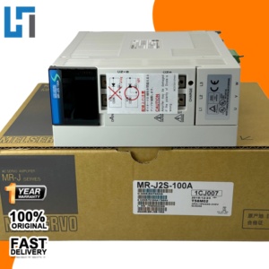 Nuevo Amplificador Servo Original MITSUBISHI Serie AC MR-J2S, Controlador Servo MR-J2S-100A, Entrada 230V CA, Salida 6.0A, Stock en Almacén - Product Image 1