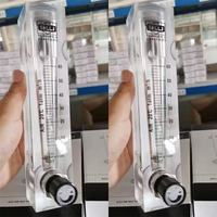 Prix d'usine en gros du rotamètre de débit d'air de connexion filetée en acier inoxydable 20gpm avec régulateur pour le traitement de l'eau