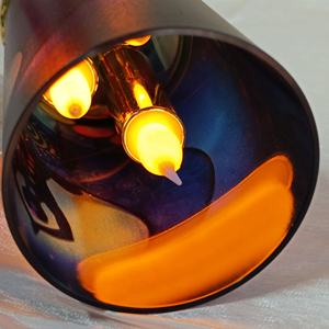 Vela <span class=keywords><strong>de</strong></span> Pilar <span class=keywords><strong>de</strong></span> Alambre <span class=keywords><strong>de</strong></span> Cobre Triple con LED <span class=keywords><strong>de</strong></span> <span class=keywords><strong>Siete</strong></span> Chakras Curativos, Diseño <span class=keywords><strong>de</strong></span> Mandala Espiritual, Sin Llama, con Control Remoto, Decoración - Product Image 5