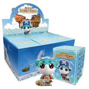 Caja Sorpresa <span class=keywords><strong>Yubi</strong></span> Bear, Juguete de PVC de Diseño, Temática Pirata, Adorno Coleccionable para Escritorio, China, 5-7 Años, Fábrica OEM, Venta al Por Mayor - Product Image 6