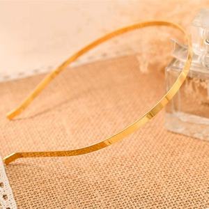 Bandeau en métal blanc ou doré pour filles, vente en gros, DIY, pour cheveux - Product Image 6