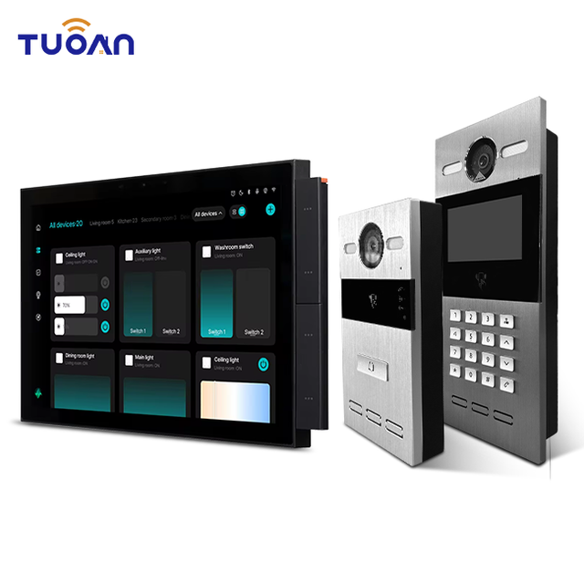 2026 New Style 10 Inch Multi Function Smart Home Zigbee Gateway Tuya Smart Home Control System Support APP Control