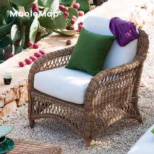 Rattan Furniture <b>Garden</b> <b>Sets</b> Bamboo Balcony Patio <b>Set</b> Restaurant Tables and Chairs Lounge Swimming Pool Relax Chair - Product Image 6