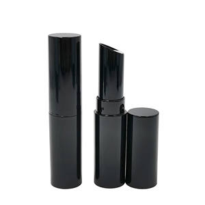 Tube de rouge à lèvres rond, slim, rose, personnalisé, sortie inclinée, contenant pour rouge à lèvres, nouveau produit, 2021 - Product Image 2