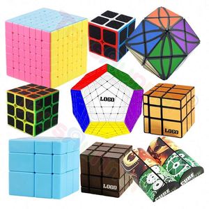 Cube de vitesse anti-rayures 3x3x3 avec aimants puissants, cube magique professionnel durable pour l'entraînement et la pratique intensifs - Product Image 4