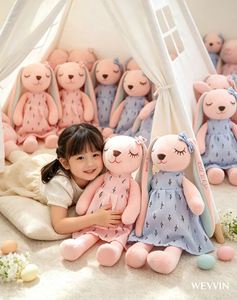 ตุ๊กตากระต่ายหูยาวนุ่มรุ่นใหม่ปี 2026 สำหรับเด็กอายุ 3-13 ปี ของขวัญวันเกิด/อีสเตอร์ ของเล่นกอดนอน ปรับแต่งได้ พร้อมบริการดรอปชิปปิ้ง - Product Image 2