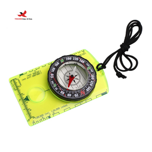 Mini Brújula Multifuncional de 3 Días para Navegación al Aire Libre, Supervivencia, con Puntero de Cobre y Regla para Mapas, GZ RTS, Pedido Mixto al por Mayor - Product Image 2