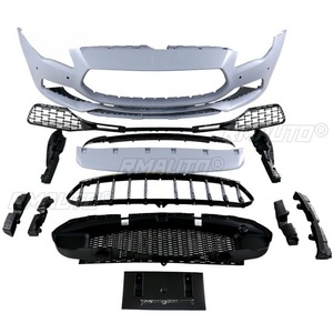 Pour Maserati Quattroporte 2013-2016 : Accessoires Auto, Calandre Avant, Lame de Pare-chocs Avant, Grilles de Course, Kit Carrosserie - Product Image 6