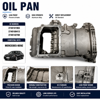 Coppa dell'Olio Motore Durevole per Mercedes-Benz, Unità OE 2740101903 2740100413 2740142700, Progettata con Precisione, Design a Flusso Ottimale