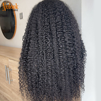 Perruques en cheveux humains indiens bruts, bouclés Jerry, style kinky, sans colle, avec dentelle frontale HD 13x6 et 13x4, pour femmes noires – Fournisseur de confiance