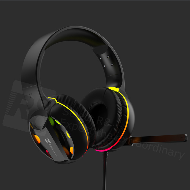 Wired Mic Auriculares 3.5mm USB Gaming  Headset With Bass Effect Headphones for PC Gamer