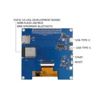 Écran tactile capacitif de 4 pouces avec port série 480x480 ESP32 LVGL Wifi Bluetooth avec carte