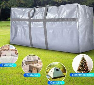 Free Sample 2024 <b>Heavy</b> <b>Duty</b> Extra Large Waterproof Zippers Moving Storage Totes Bags With <b>Backpack</b> Straps And Strong Handles - Product Image 4