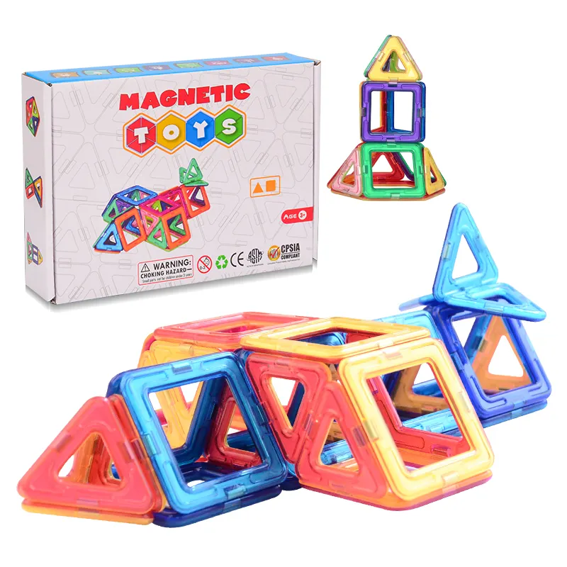 Blocs de construction magnétiques pour enfants, jouets éducatifs, meilleure vente, 40 pièces