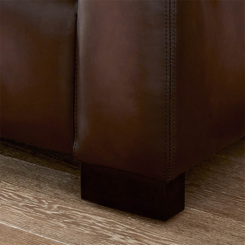 Wholesale Hotel Sofa Set Furniture Living Room Leather Upholster  Armchair For Living Room