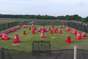 Bunker de paintball gonflable en PVC <span class=keywords><strong>pour</strong></span> le sport en plein air, obstacles gonflables <span class=keywords><strong>pour</strong></span> la <span class=keywords><strong>location</strong></span> de fêtes - Product Image 3