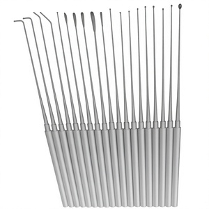 ลดราคาพิเศษ 2026 SOLINGMED SURGICAL SS-80125 ชุดเครื่องมือผ่าตัดประสาทแบบขยาย Rhoton Micro Dissector ทำจากสแตนเลสสตีล ใช้ซ้ำได้ แบบแมนนวล (19 ชิ้น) - Product Image 1