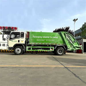 Camión compactador <span class=keywords><strong>de</strong></span> basura hidráulico <span class=keywords><strong>de</strong></span> 10m ³ Para recolección rápida <span class=keywords><strong>de</strong></span> residuos usado Sinotruk HOWO para África con estándares Euro 2 - Product Image 4