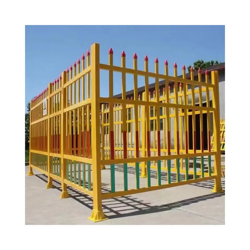 Reinforced Fiberglass Security Plastic Fence Frp Composite Fencing For Use In Public Areas Frp Products