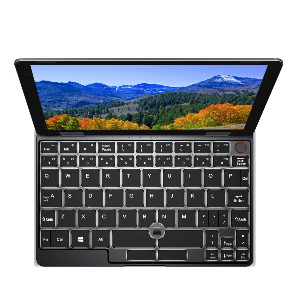 CHUWI MiniBook Yoga 8-Zoll-IPS-Bildschirm Intel Core M3 8100Y Prozessor Win 10 OS 8GB 256GB Pocket Laptop mit beleuchteter Tastatur