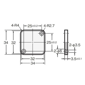 Étiquette RFID série V680 V680-D1KP66MT 1kB de mémoire utilisateur, 13,56 MHz Lecture/Écriture Étiquette RFID encapsulée pour usage industriel - Product Image 4