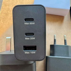ORG อะแดปเตอร์แปลงไฟ65W EP-T6530 3ขา3ขาสำหรับ EU US UK ชนิด USB C 3พอร์ตที่ชาร์จชาร์จเร็วสุดๆสำหรับ <span class=keywords><strong>Samsung</strong></span> - Product Image 2
