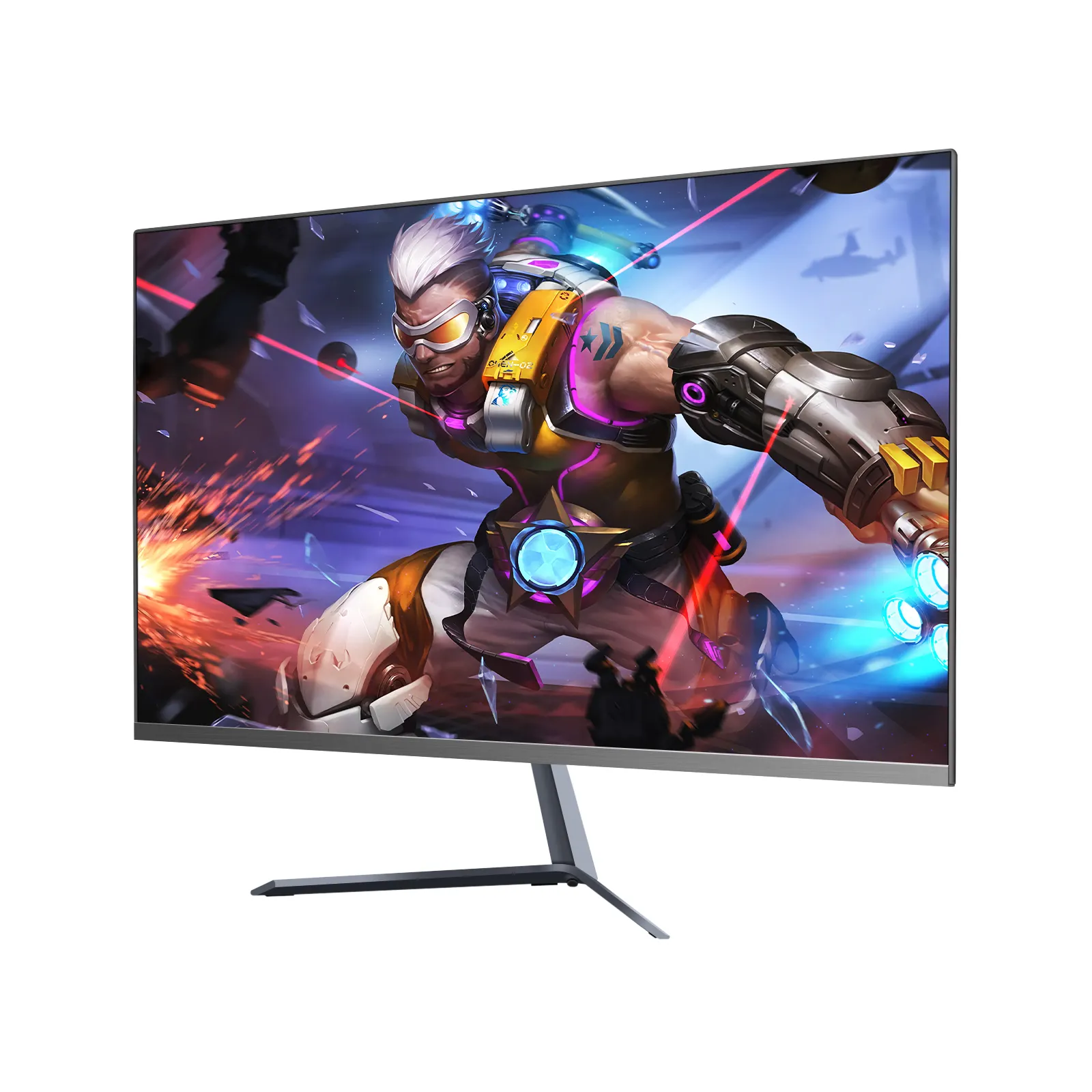 24 zoll computermonitor hd lcd für zuhause büro gaming e-sports hohe pinsel hohe farbpalette niedriges blaues licht wand 24 zoll ips