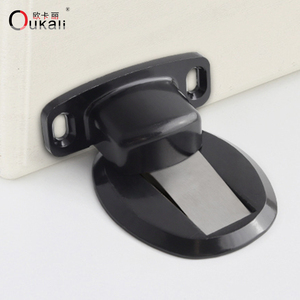 Oukali Acier Inoxydable Forte Magnétique Butée De Porte Porte D'aspiration Soutenant Matériel Puissant Mini Butée De Porte avec Vis De Fixation Mo - Product Image 6