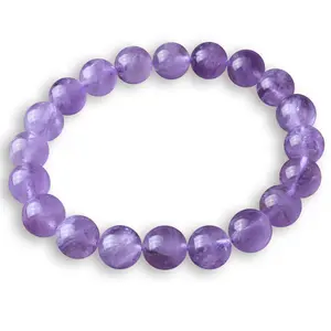 HZ 2022 Semi batu mulia hadiah pernikahan untuk tamu souvenir alam amethyst gelang amethyst ungu aaa batu giok