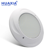 Huaxia Patent 24W 12V Lampe LED subaquatique mince pour piscine RGB avec télécommande IP68 Éclairage étanche