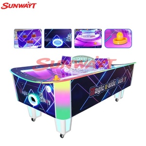 Máquina de Videojuegos Operada con Monedas, Mesa de Hockey de Aire Interior Magic U-side, Máquina de Juego de Hockey de Aire con Redención de Boletos - Product Image 6