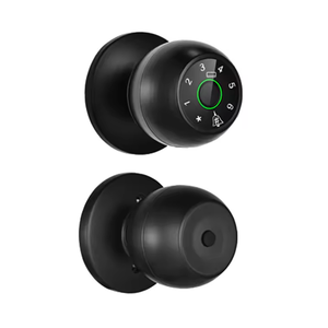 Smart <strong>Knob</strong> Fingerprint Tuya Electronic Keyless Control Keypad <strong>Digital</strong> Biometric Password Entry <strong>Door</strong> Indoor Lock - Product Image 1