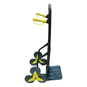 तियानहाईडा हेवी ड्यूटी क्षमता स्टील एल्यूमीनियम मिश्र धातु 2-इन-1 फोल्डेबल कन्वर्टिबल प्लेटफार्म ट्रक हैंड ट्रक ट्रॉली - Product Image 3