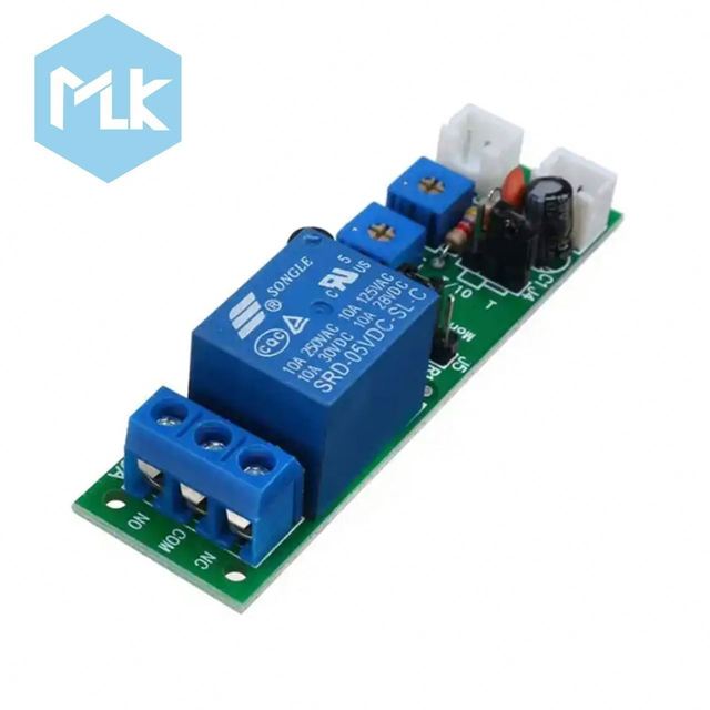 MLK Adjustable Cycle Delay Timer On-Off Switch Relay  12v 0-60min Trigger Control Switch Loop Cheap 12v Cycle Relay Module Board