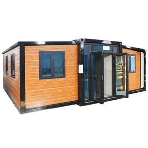 Custom Made 20ft 40ft Thermal Rainproof Foldable Expandable Prefabricated Modular Folding Portable Container House