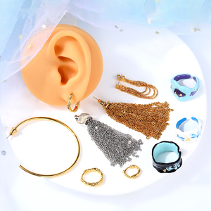 Toposh Luxury Stainless Steel Clear Zircon Helix <strong>Daith</strong> Tragus Cartilage Rings Helix Ear Stud Piercing Jewelry <strong>Earrings</strong> - Product Image 3