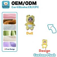 Vente en gros de jouets en peluche en vinyle, jouets en peluche personnalisés, fabricant de jouets en peluche, poupée en peluche personnalisée avec visage en vinyle, peluche personnalisée OEM
