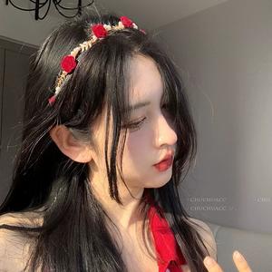 Belle perle fleur bandeau filles et femmes gracieux décor de cheveux pour les occasions décontractées et formelles magnifique accessoire de cheveux - Product Image 1