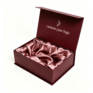 Custom Logo Magnetic Folding Gift Box Recycled Materials Luxury Rigid Cardboard Gold Foil Stamping Four-Color Printing <b>Matt</b> - Product Image 2